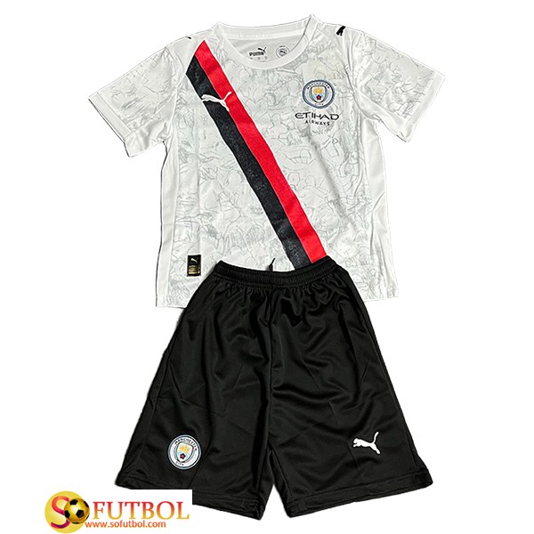 Camisetas De Futbol Manchester City Ninos Segunda 2025/2026