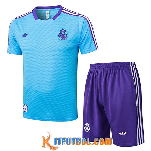 Camiseta Entrenamiento Real Madrid Azul/Violeta 2025/2026