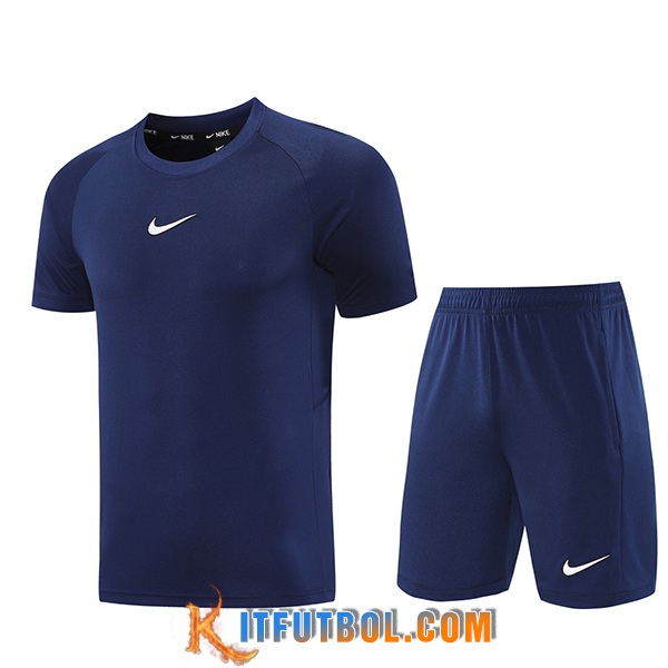 Camiseta Entrenamiento Nike azul real 2025/2026 -02