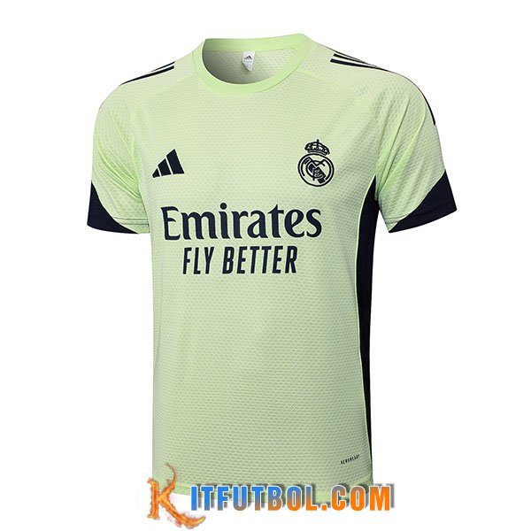 Camiseta Entrenamiento Real Madrid Verde/Azul 2025/2026