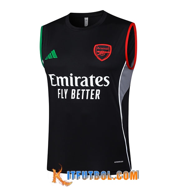 Chalecos De Futbols Arsenal Negro 2025/2026
