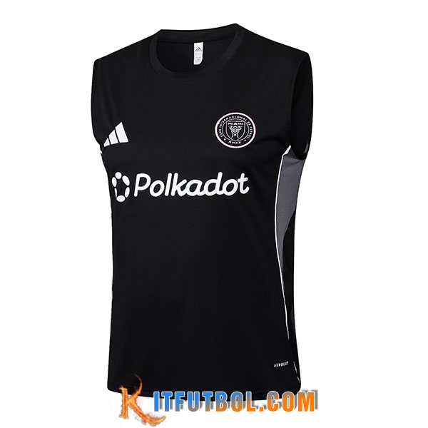 Chalecos De Futbols Inter Miami CF Negro/Gris 2025/2026