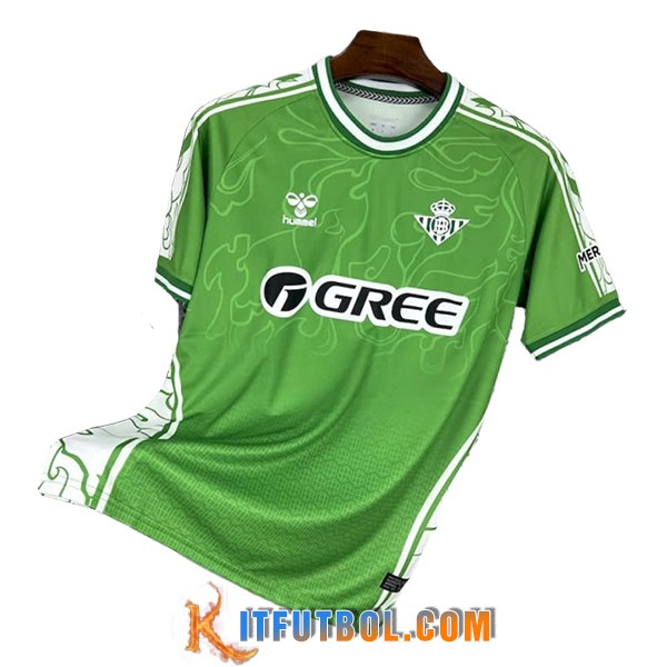 Camiseta Entrenamiento Real Betis Verde/Blanco 2025/2026