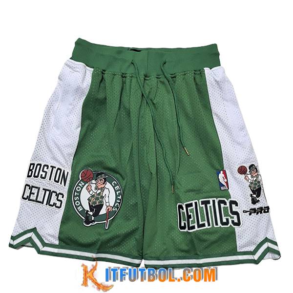 Cortos NBA Boston Celtics 2025/26 Verde/Blanco