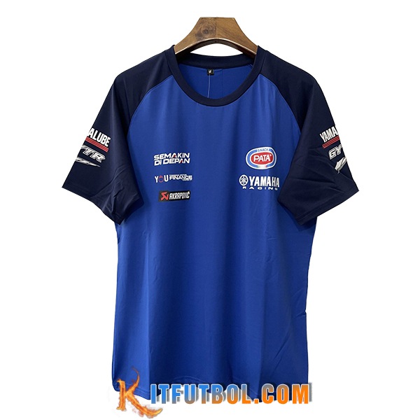 Camiseta de manga corta Yamaha Team Azul 2025