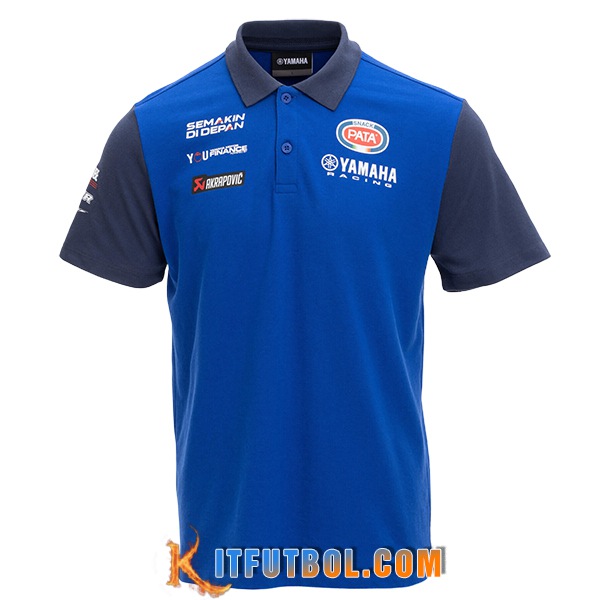 Polo F1 Yamaha Team Azul 2025
