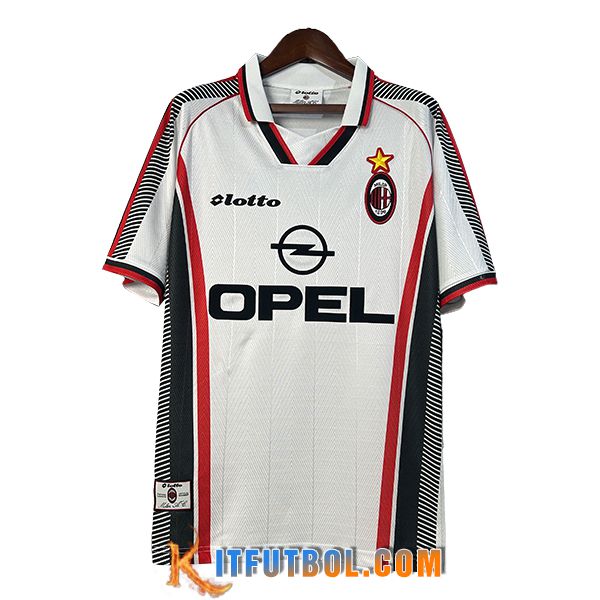 Camisetas De Futbol AC Milan Retro Segunda 1998/1999