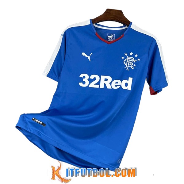 Camisetas De Futbol Rangers FC Retro Primera 1997/1998