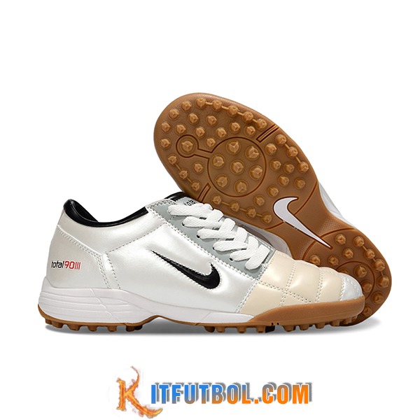 Nike Botas De Fútbol T90 TF Gris/Beige/Negro