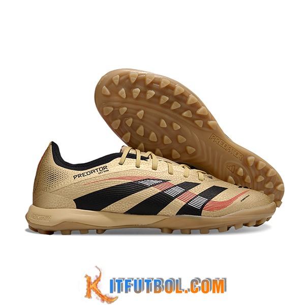 Adidas Botas De Fútbol PREDATOR 25 ELITE TF BOOTS Marrón/Negro