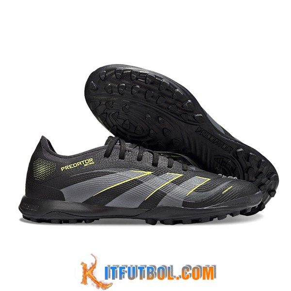 Adidas Botas De Fútbol PREDATOR 25 ELITE TF BOOTS Negro/Gris/Verde
