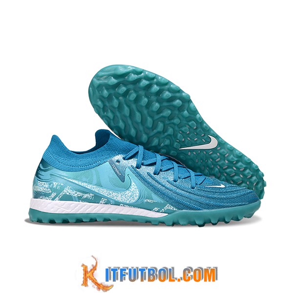 Nike Botas De Fútbol Phantom GX II EliteTF Azul