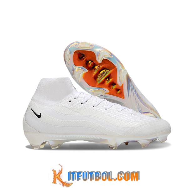 Nike Botas De Fútbol Air Zoom Mercurial Superfly IIX Elite FG Blanco
