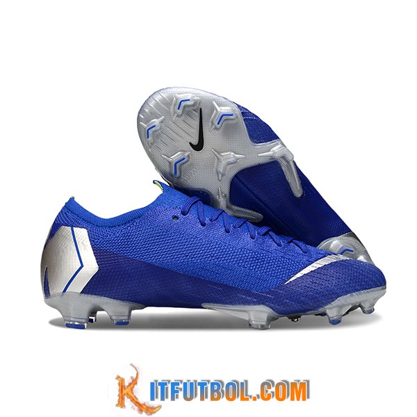 Nike Botas De Fútbol Mercurial Vapor XII Elite FG Azul/Gris