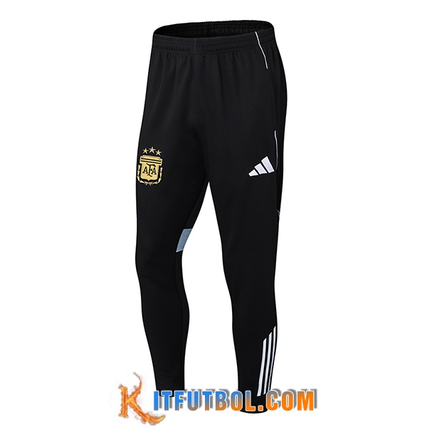 Pantalon Entrenamiento Argentina Negro/Gris 2025/2026