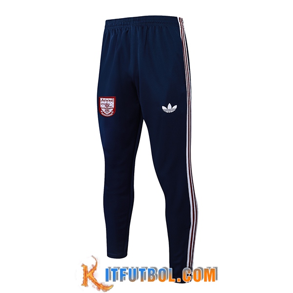 Pantalon Entrenamiento Arsenal Azul/Blanco/Rojo 2025/2026