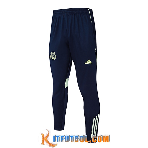 Pantalon Entrenamiento Real Madrid Azul/Verde 2025/2026