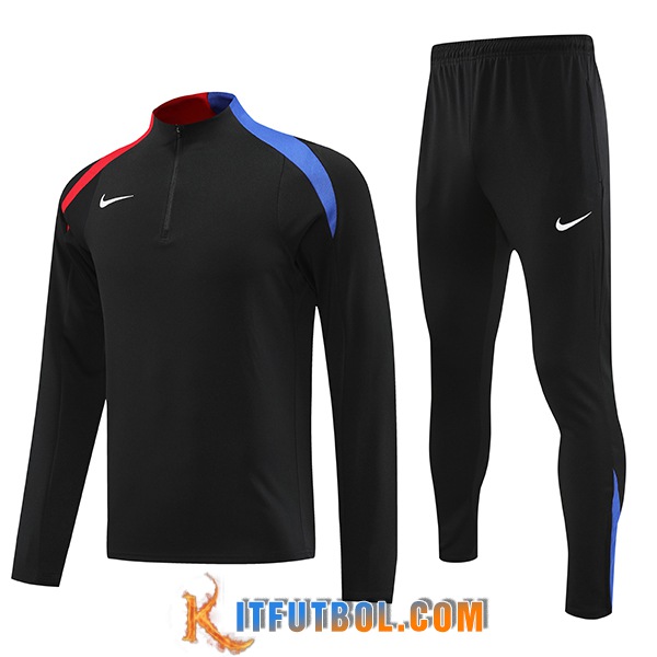Chandal Equipos De Futbol Nike Negro/Rojo/Azul 2025/2026
