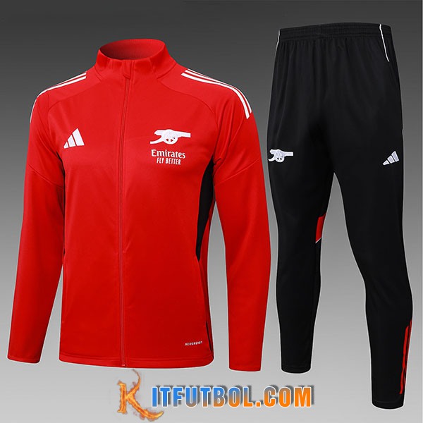 Chandal Equipos De Futbol Chaquetas Arsenal Ninos Rojo 2025/2026