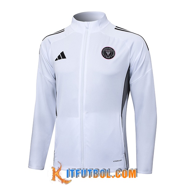Chaquetas Futbol Inter Miami CF Blanco/Negro 2025/2026