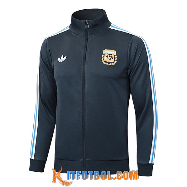 Chaquetas Futbol Argentina Gris Oscuro 2025/2026
