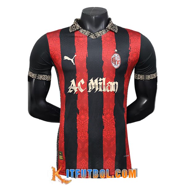 Camisetas De Futbol AC Milan Special Edition Rojo/Negro 2025/2026
