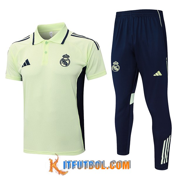 Camiseta Polo Real Madrid Verde/Negro 2025/2026
