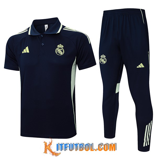 Camiseta Polo Real Madrid Azul Oscuro 2025/2026