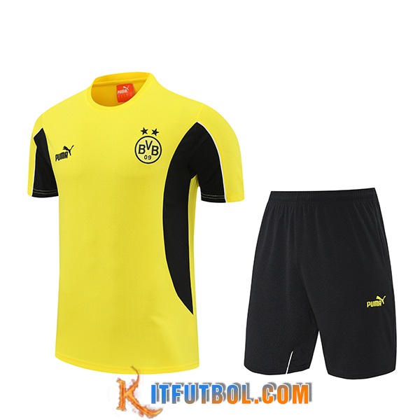 Camiseta Entrenamiento Dortmund Amarillo/Negro 2025/2026