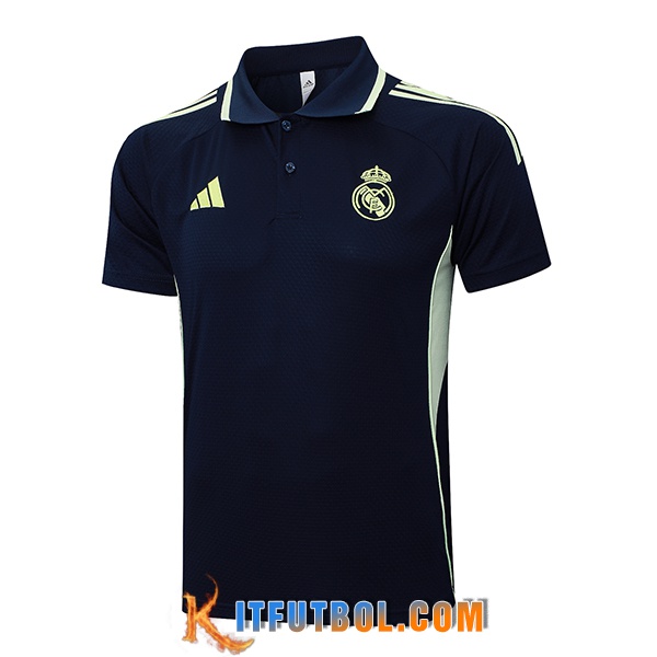 Camiseta Polo Real Madrid Azul Oscuro 2025/2026