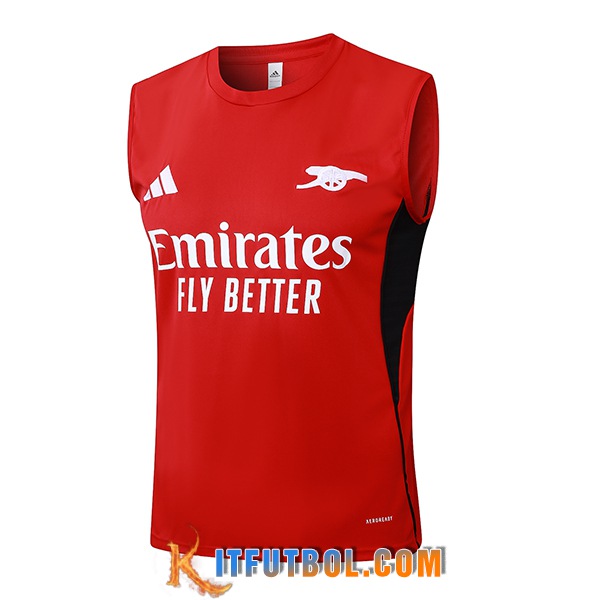 Chalecos De Futbols Arsenal Rojo/Blanco/Negro 2025/2026