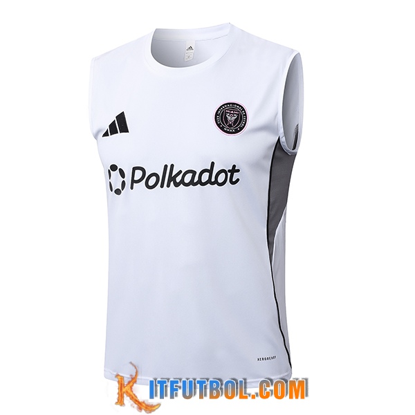 Chalecos De Futbols Inter Miami CF Blanco/Negro 2025/2026