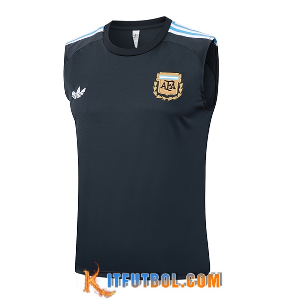 Chalecos De Futbols Argentina Gris Oscuro 2025/2026