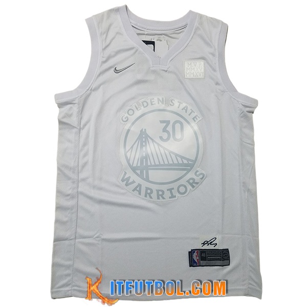 Camisetas De Futbol Golden State Warriors (CURRY #30) 2025/26 Blanco