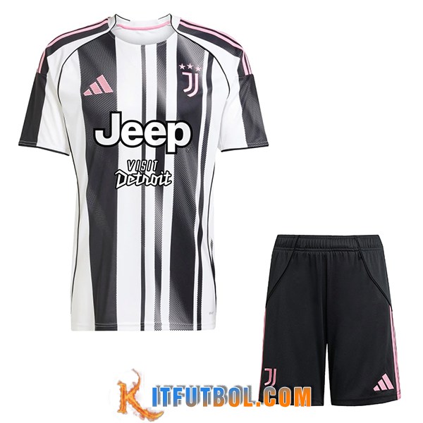 Camisetas Futbol Juventus Primera + Cortos 2025/2026