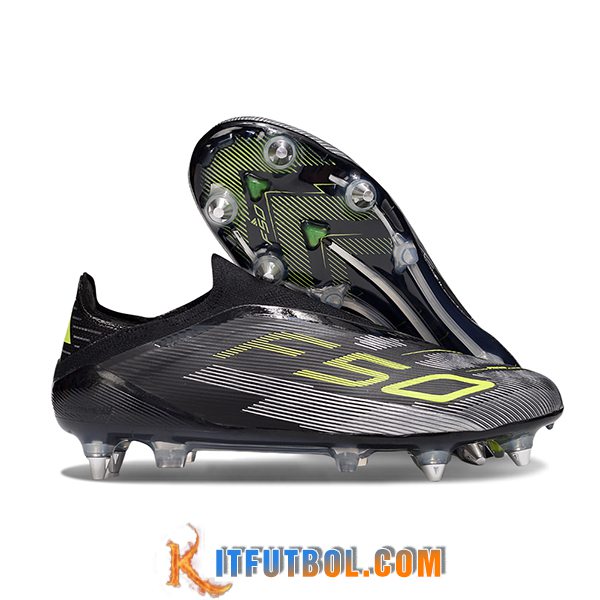 Adidas Botas De Fútbol F50 Elite SG Negro/Verde