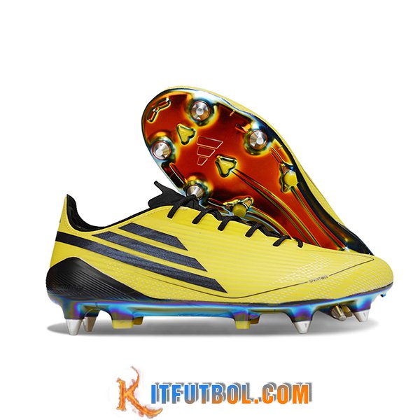 Adidas Botas De Fútbol F50 ELITE SG Amarillo/Negro