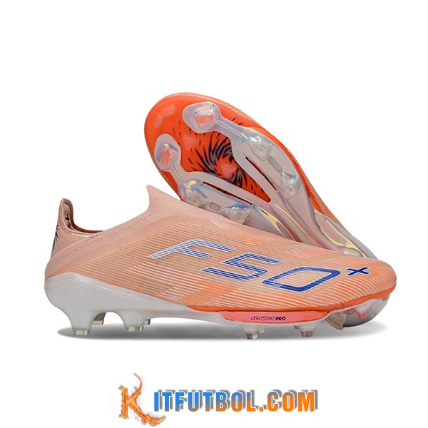 Adidas Botas De Fútbol F50+ FG Naranja/Azul