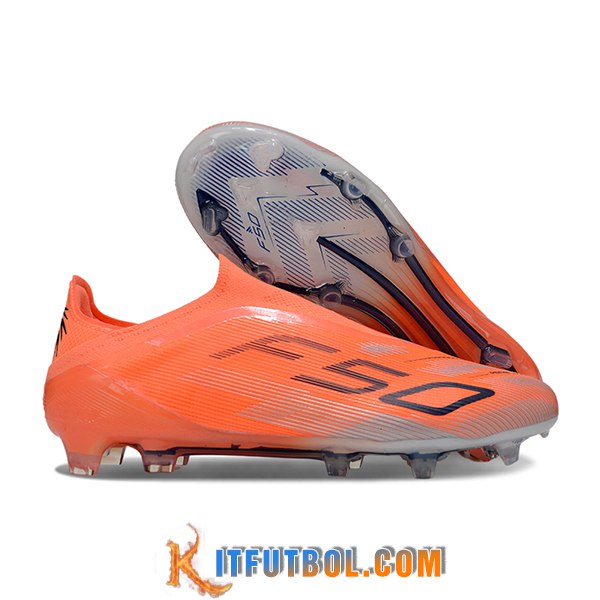 Adidas Botas De Fútbol F50 Elite Laceless FG Naranja