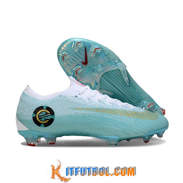 Nike Botas De Fútbol Mercurial Vapor XII Elite FG Azul/Amarillo