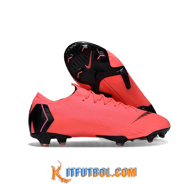 Nike Botas De Fútbol Mercurial Vapor XII Elite FG Rosa/Negro