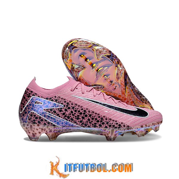 Nike Botas De Fútbol AIR Zoom Mercurial Vapor 16 Elite XXV FG Rosa/Negro -02