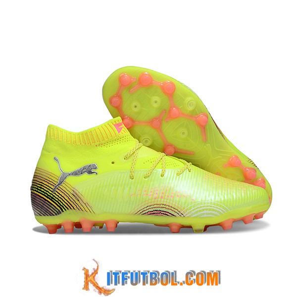 PUMA Botas De Fútbol FUTURE 8 ULTIMATE AG Amarillo