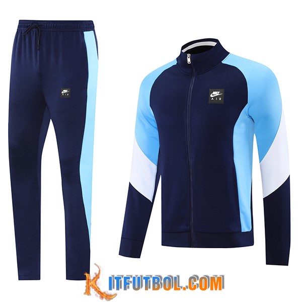 Chandal Equipos De Futbol Chaquetas Nike Azul/Blanco 2025/2026