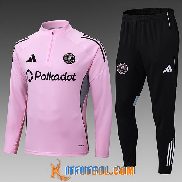 Chandal Equipos De Futbol Inter Miami CF Ninos Rosa/Negro 2025/2026