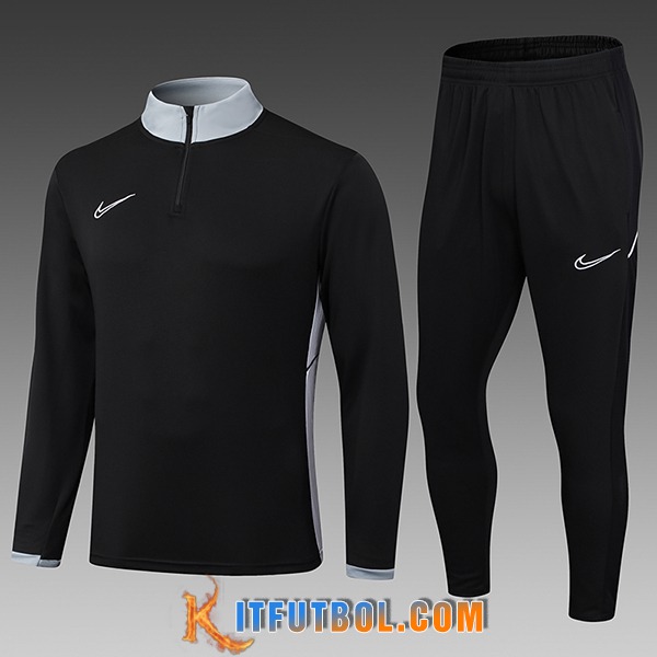 Chandal Equipos De Futbol Nike Ninos Negro/Gris 2025/2026