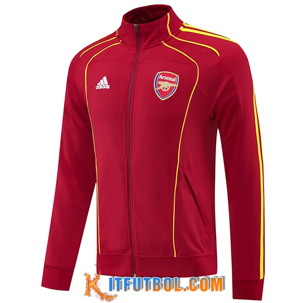 Chaquetas Futbol Arsenal Rojo/Amarillo 2025/2026