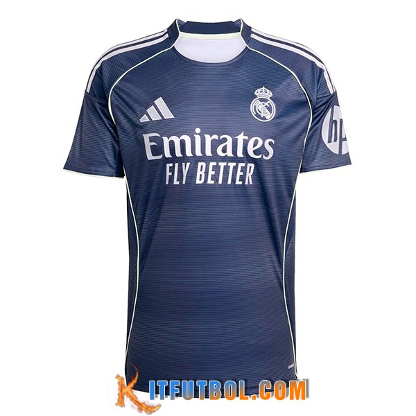 Nueva Camisetas De Futbol Real Madrid Segunda 2025/2026