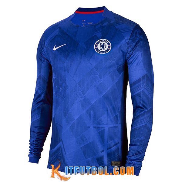 Nueva Camisetas De Futbol Chelsea Manga Largas Primera 2025/2026