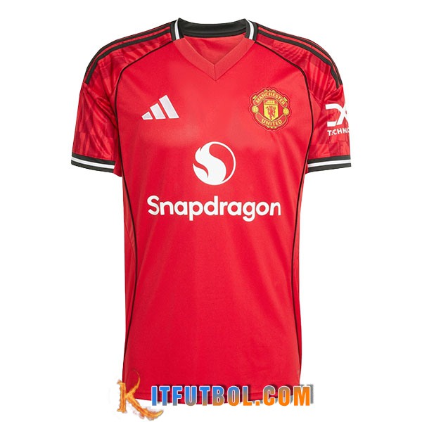Nueva Camisetas De Futbol Manchester United Primera 2025/2026